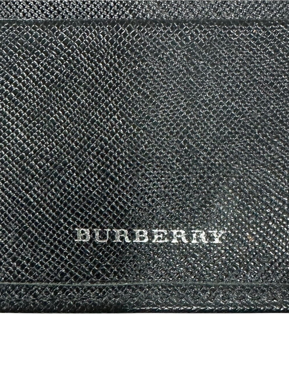 Burberry Black Leather & Nova Check Men’s Bifold Wallet - Picture 4 of 14